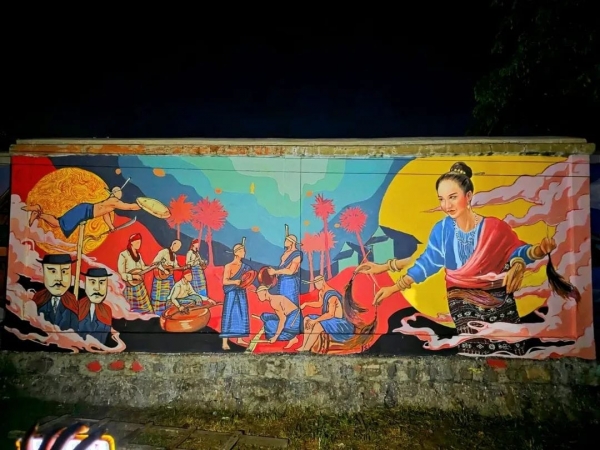 LOMBA MURAL MAUMERE